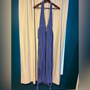 Lulus Periwinkle Wrap Dress XS